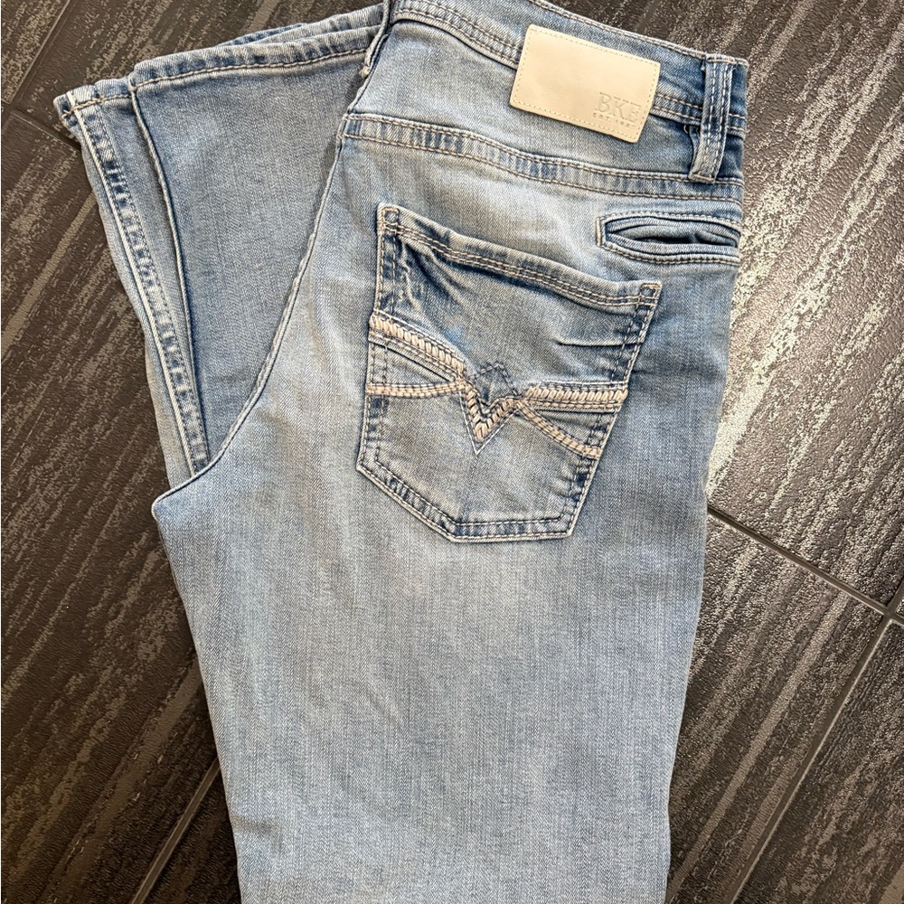 BKE Men's Faded Denim Jeans
